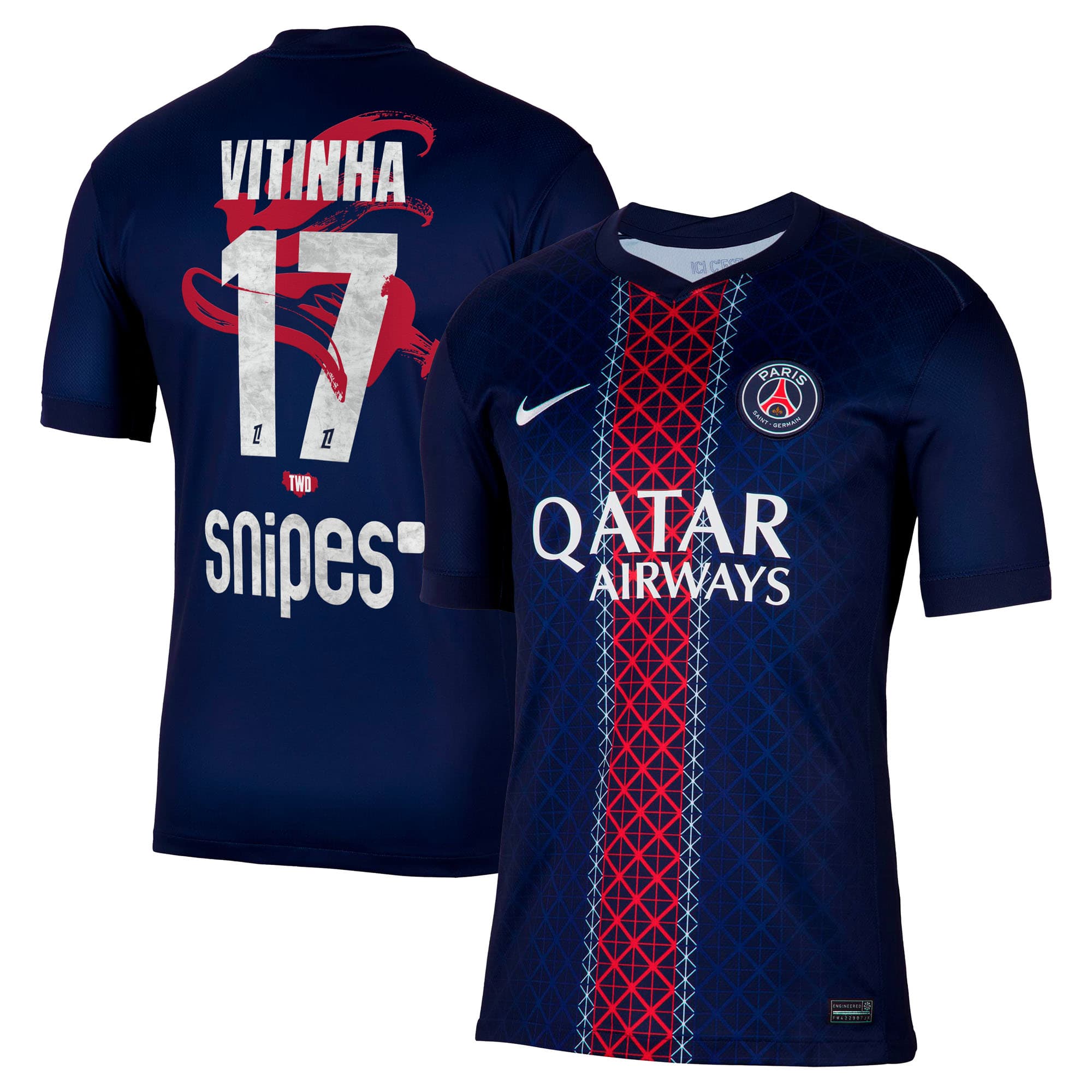 Nike Maillot PSG Domicile 2026 - TEAM WANG Vitinha 17
