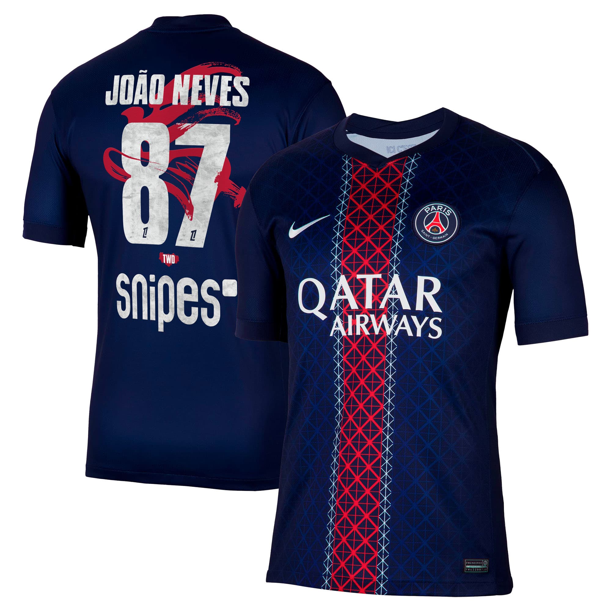 Nike Maillot PSG Domicile 2026 - TEAM WANG João Neves 87