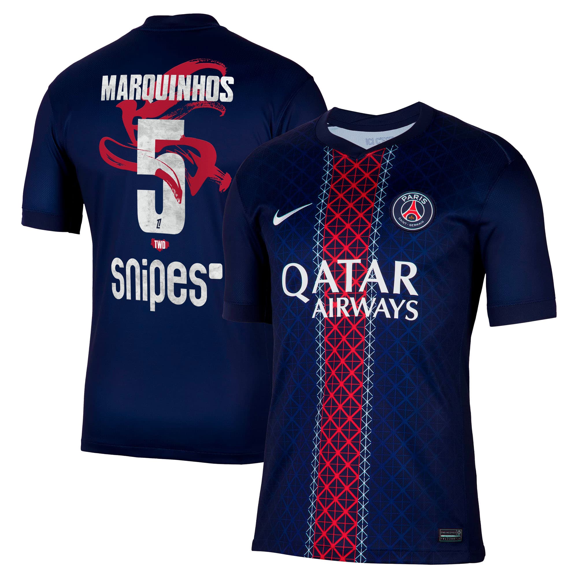 Nike Maillot PSG Domicile 2026 - TEAM WANG Marquinhos 5