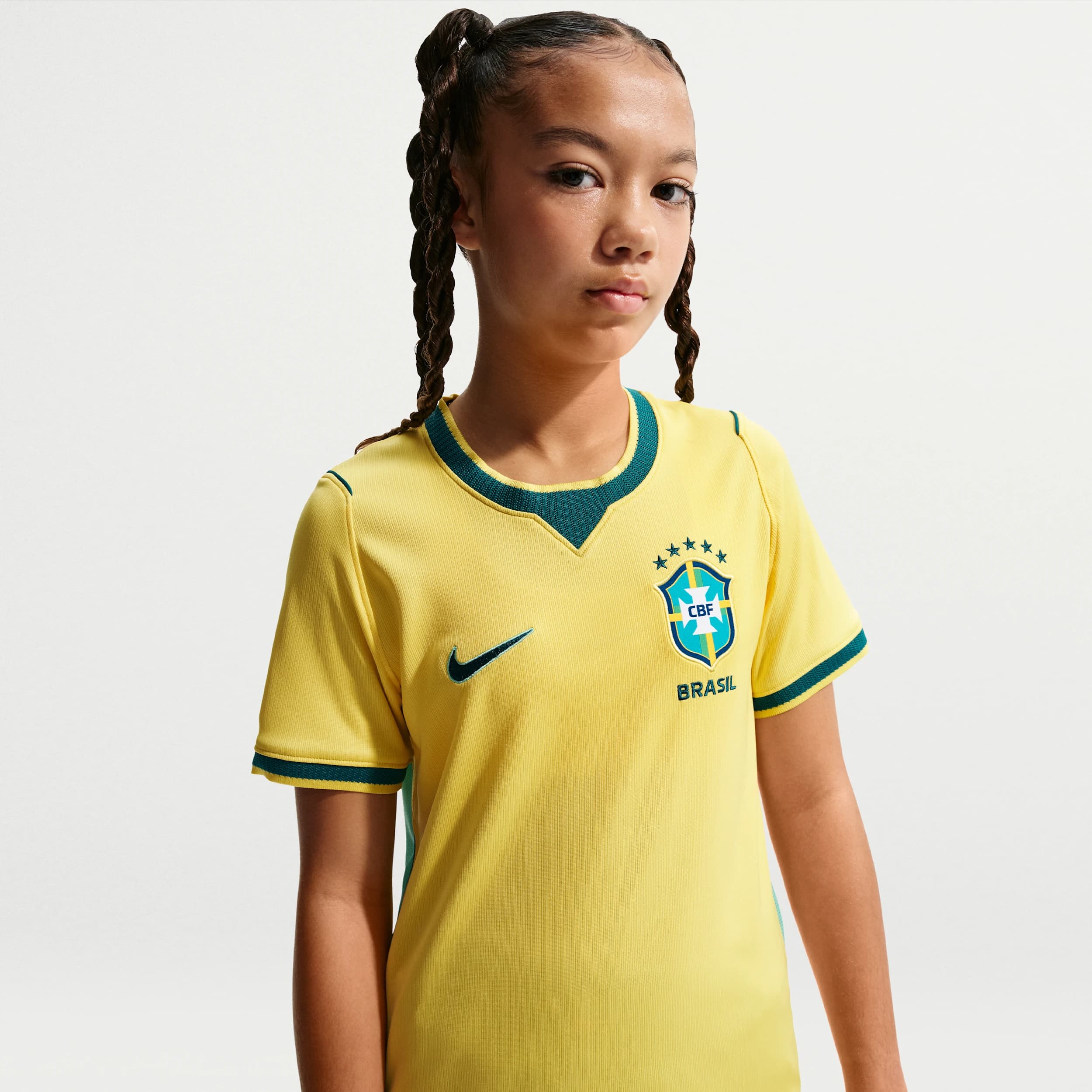Nike Maillot Brésil Domicile 2026 - Enfant