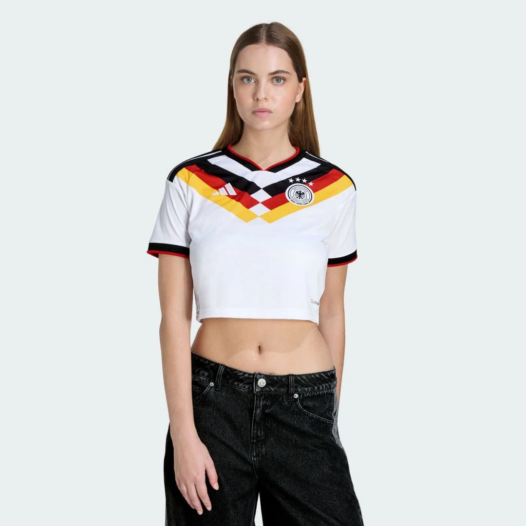 Adidas Maillot Allemagne Domicile Crop Top 2026