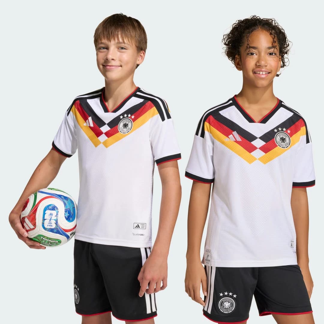Adidas Maillot Allemagne Domicile Authentique 2026 - Enfant