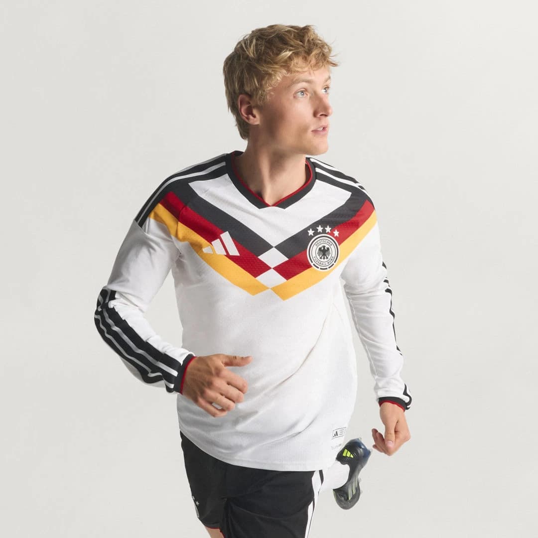 Adidas Maillot Allemagne Domicile Authentique Manches Longues 2026