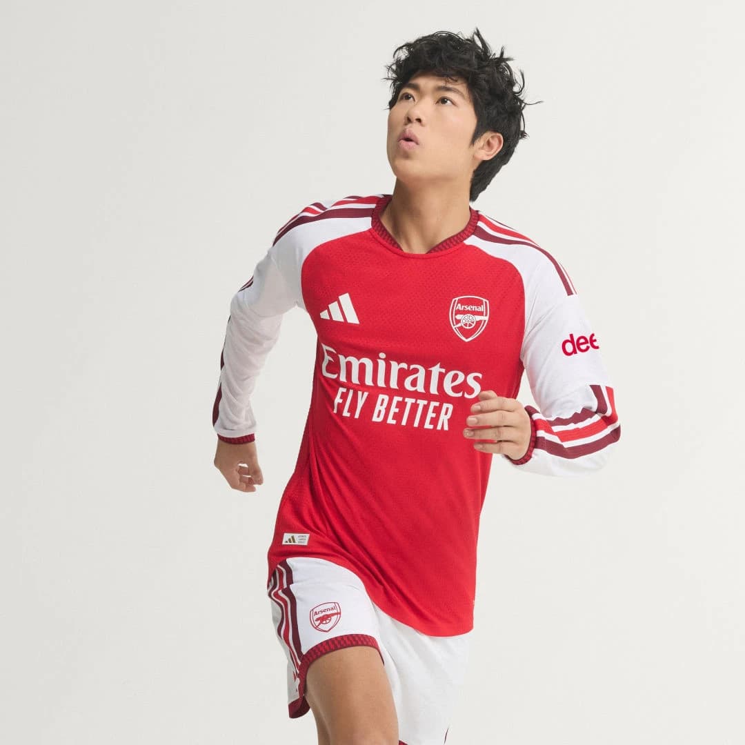 Adidas Maillot Arsenal Domicile Authentique Manches longues 2026-2027
