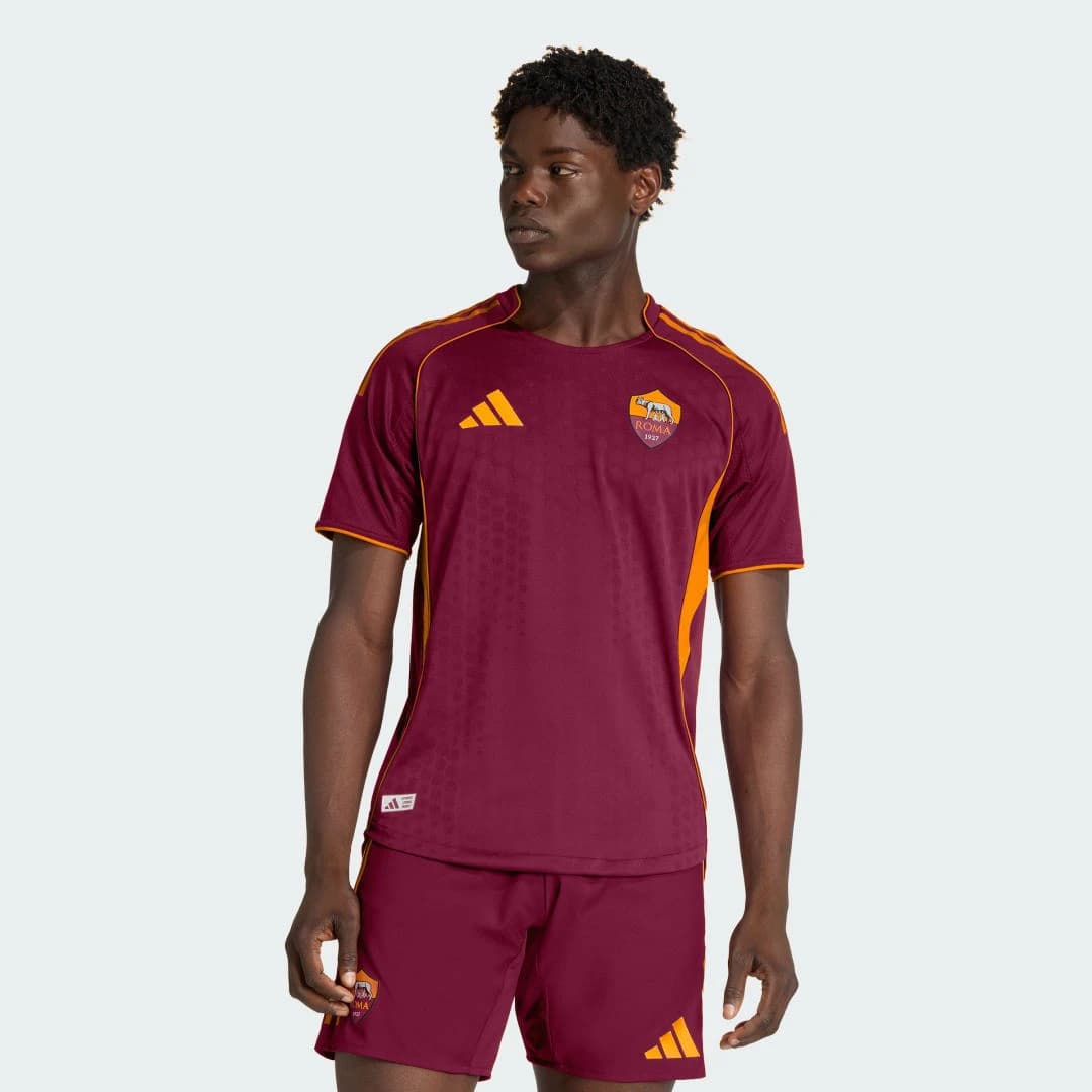 Adidas Maillot AS Roma Domicile Authentique 25/26