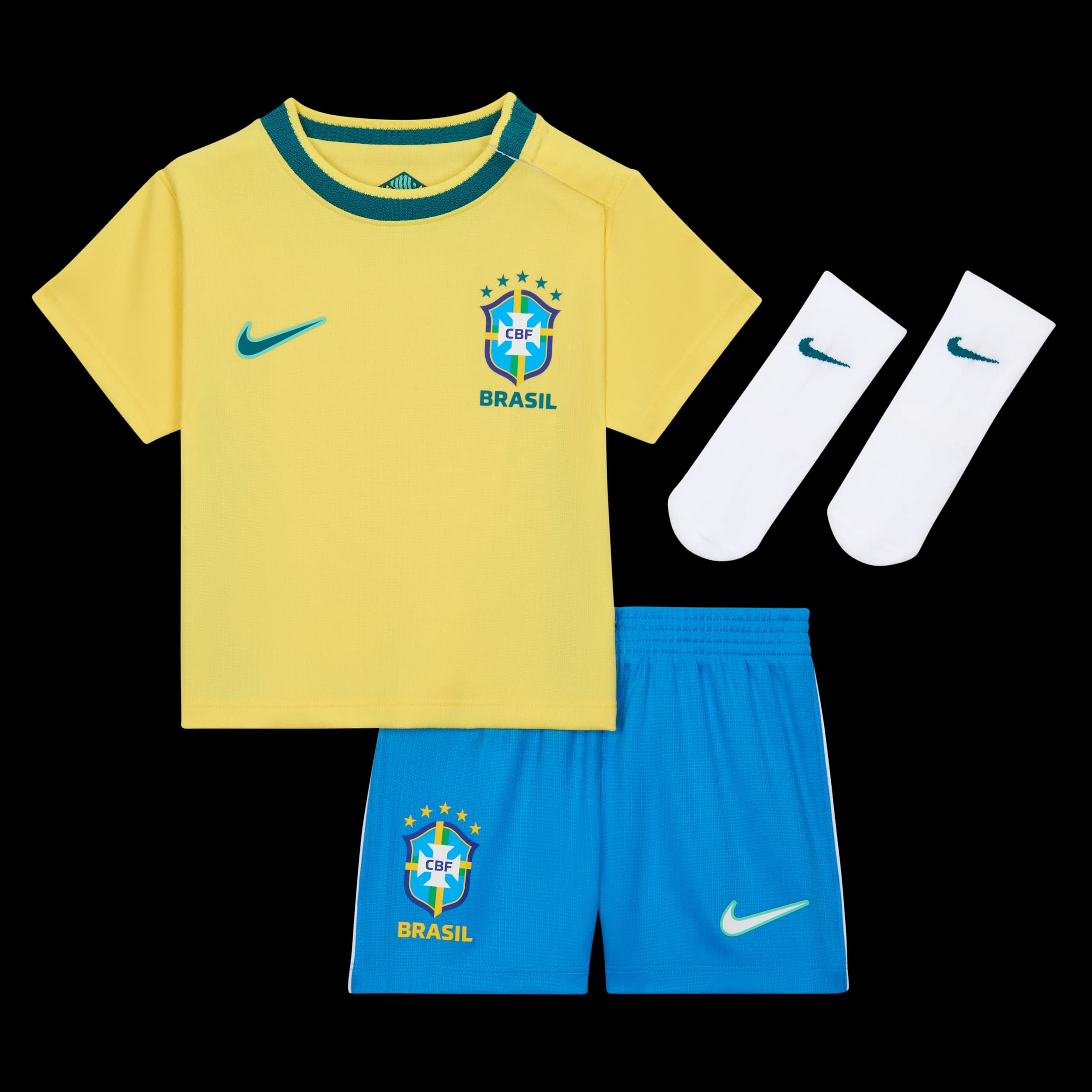 Nike Mini-Kit Brésil Domicile 2026 - Bébé