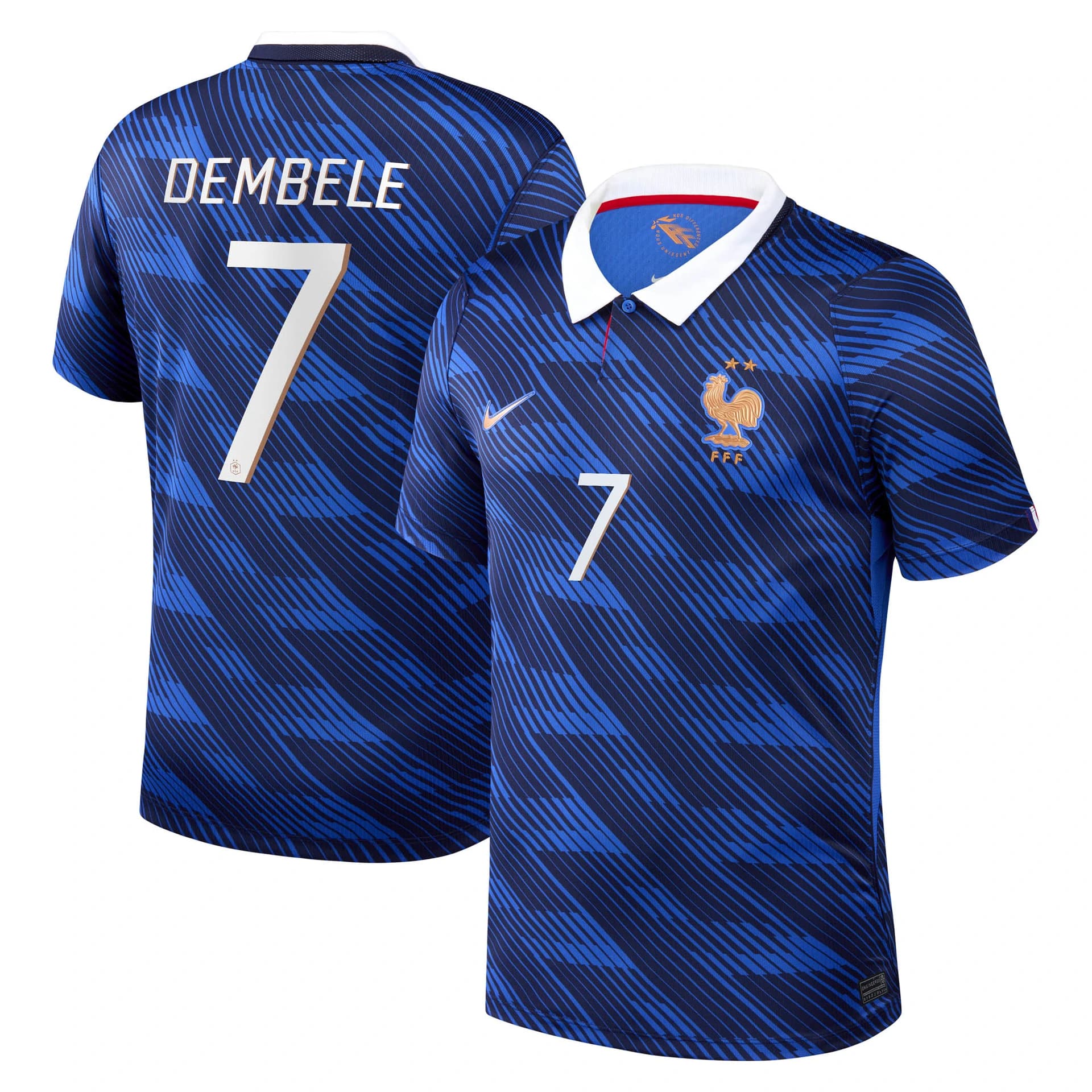 Nike Maillot France Domicile 2026 - Ousmane Dembélé N°7