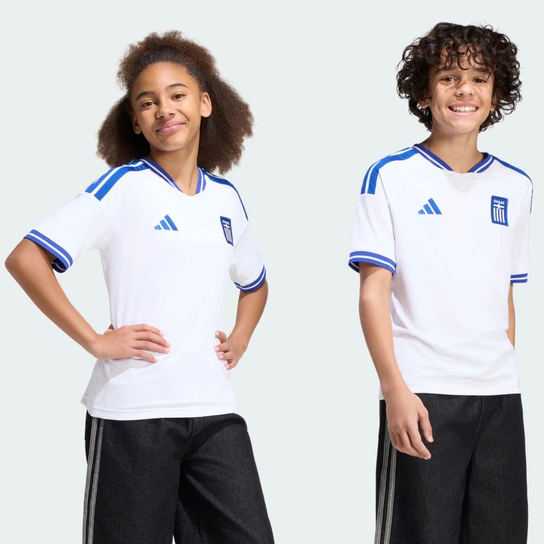 Adidas Maillot Grèce Domicile 2026 - Enfant