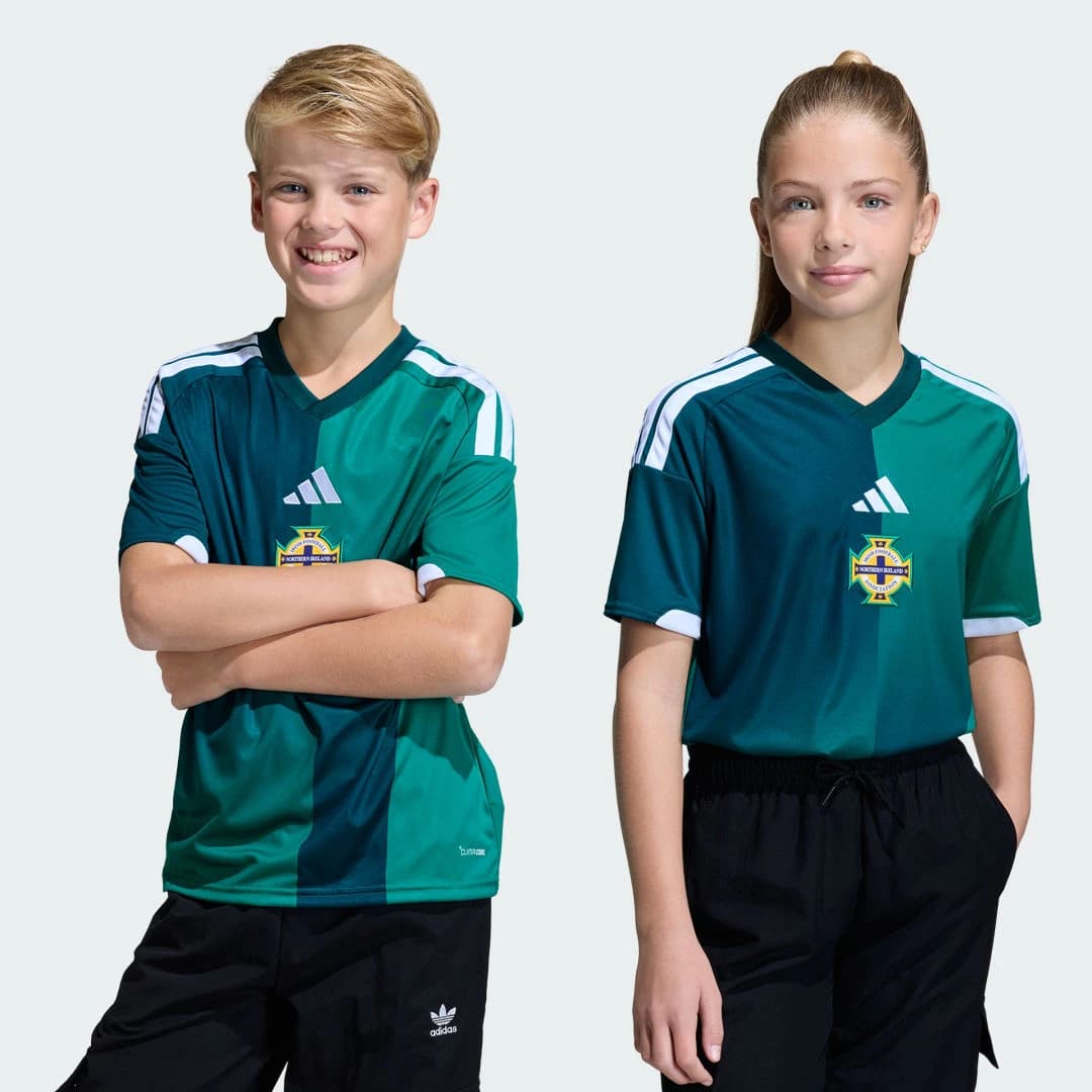 Adidas Maillot Irlande du Nord Domicile 2026 - Enfant