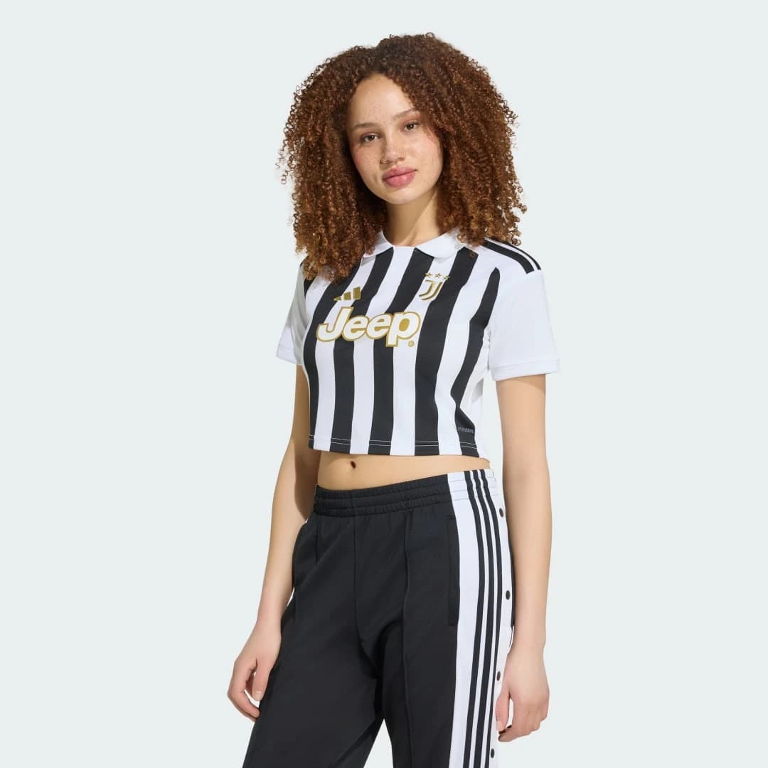 Adidas Maillot Juventus Domicile Femme Crop Top 2026/2027