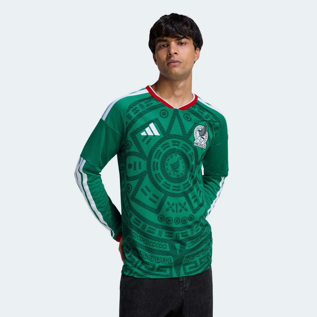 Adidas Maillot Mexique Domicile Manches Longues 2026