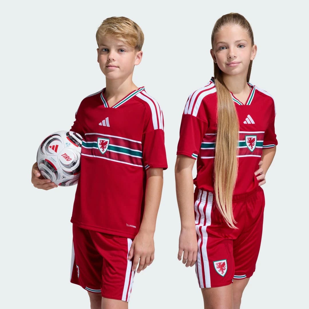 Adidas Maillot Pays de Galles Domicile 2026 - Enfant