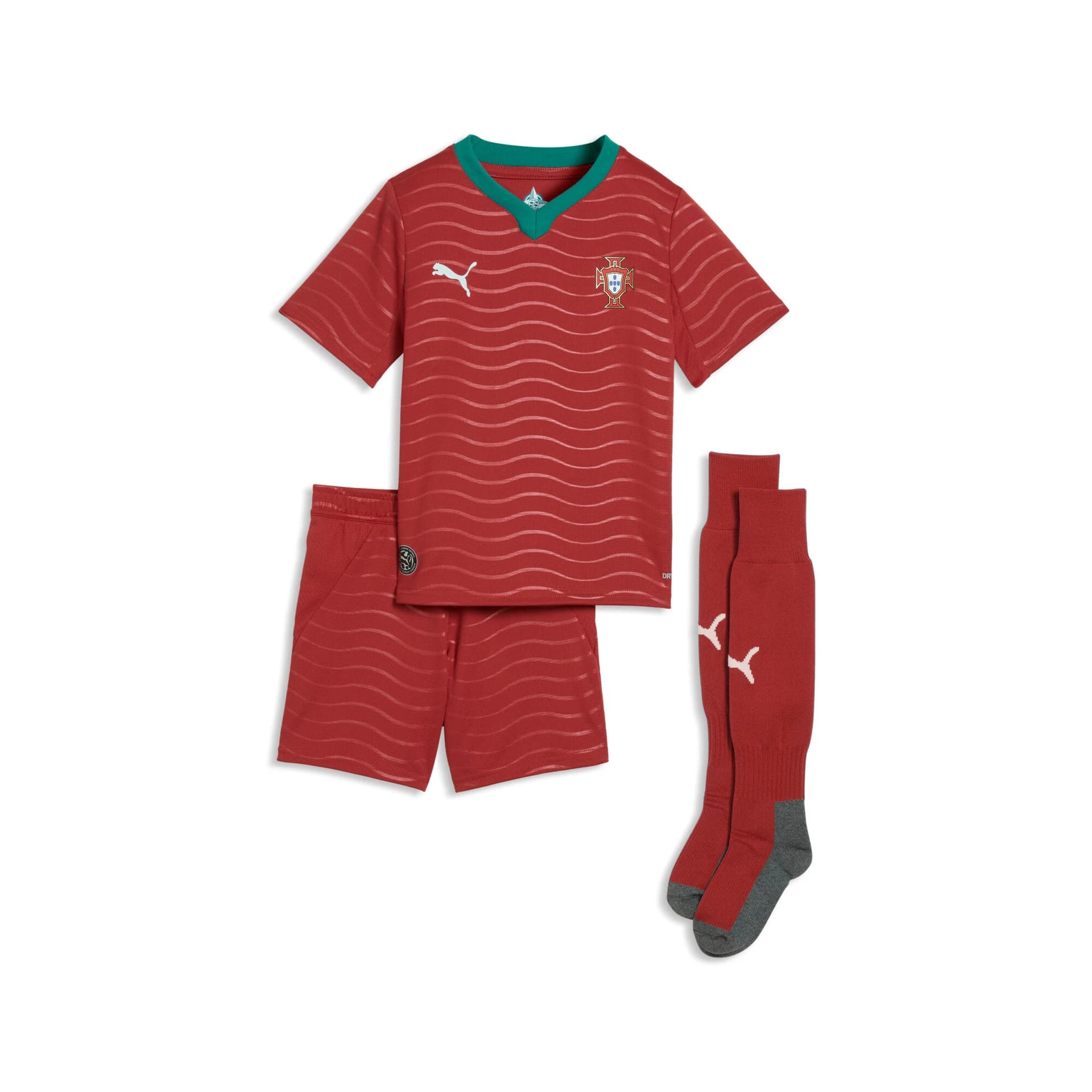 Puma Mini-Kit Portugal Domicile 2026 - Junior