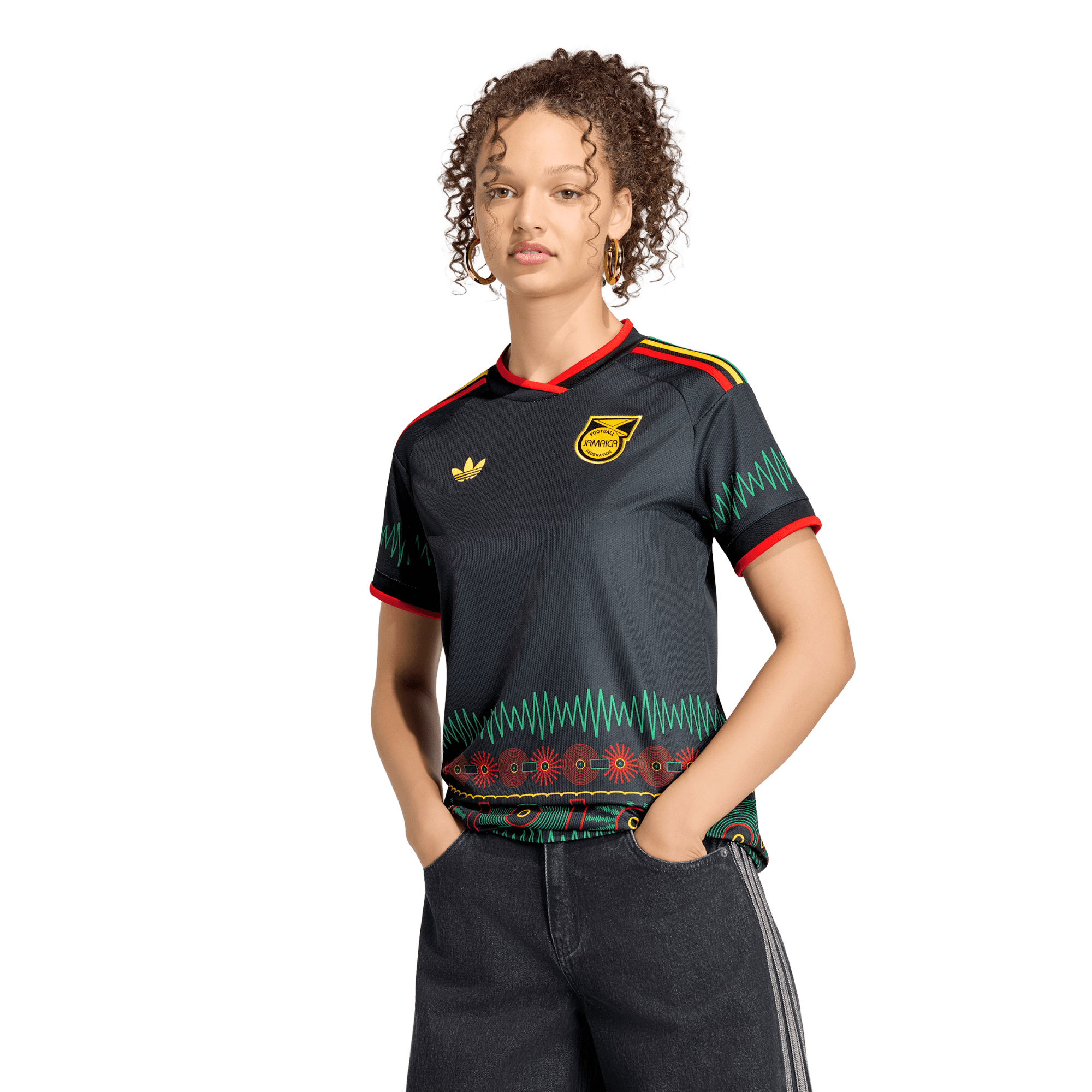Adidas Maillot Jamaïque Extérieur 2026 - Femme