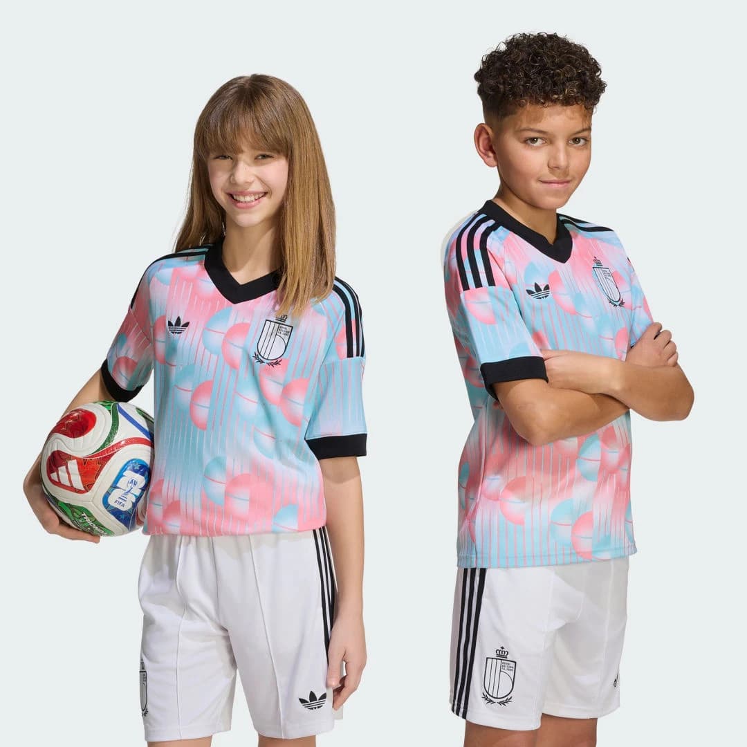 Adidas Maillot Belgique Extérieur 2026 - Enfant