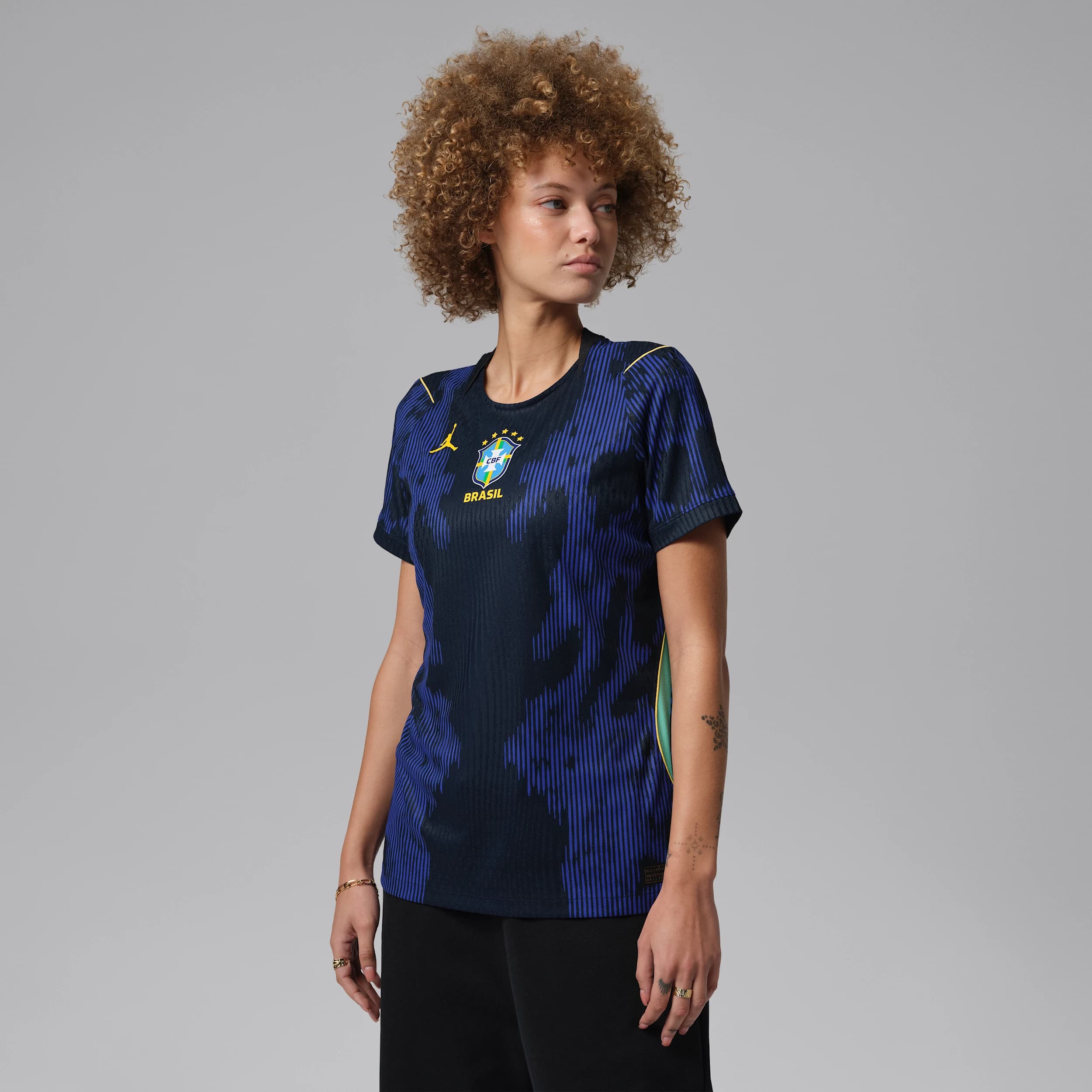Nike Maillot Brésil Extérieur Authentique 2026 - Femme