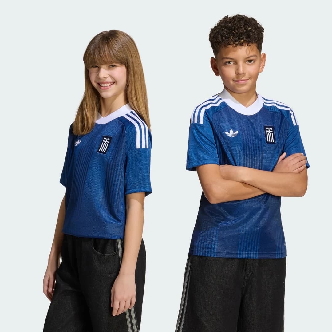 Adidas Maillot Grèce Extérieur 2026 - Enfant