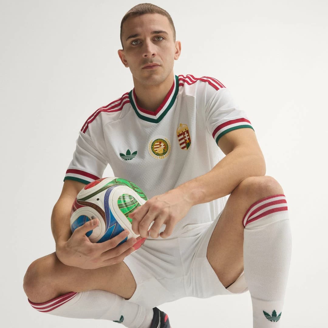 Adidas Maillot Hongrie Extérieur Authentique 2026