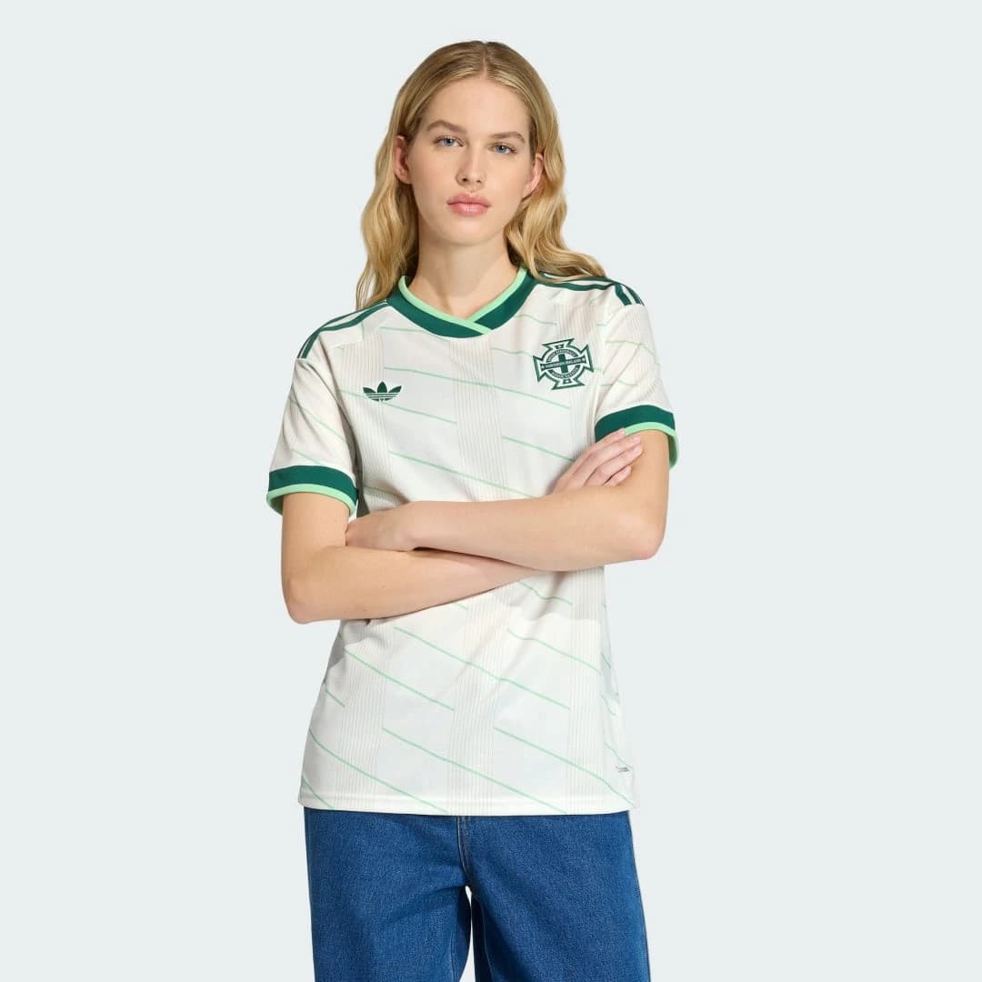 Adidas Maillot Irlande du Nord Extérieur 2026 - Femme