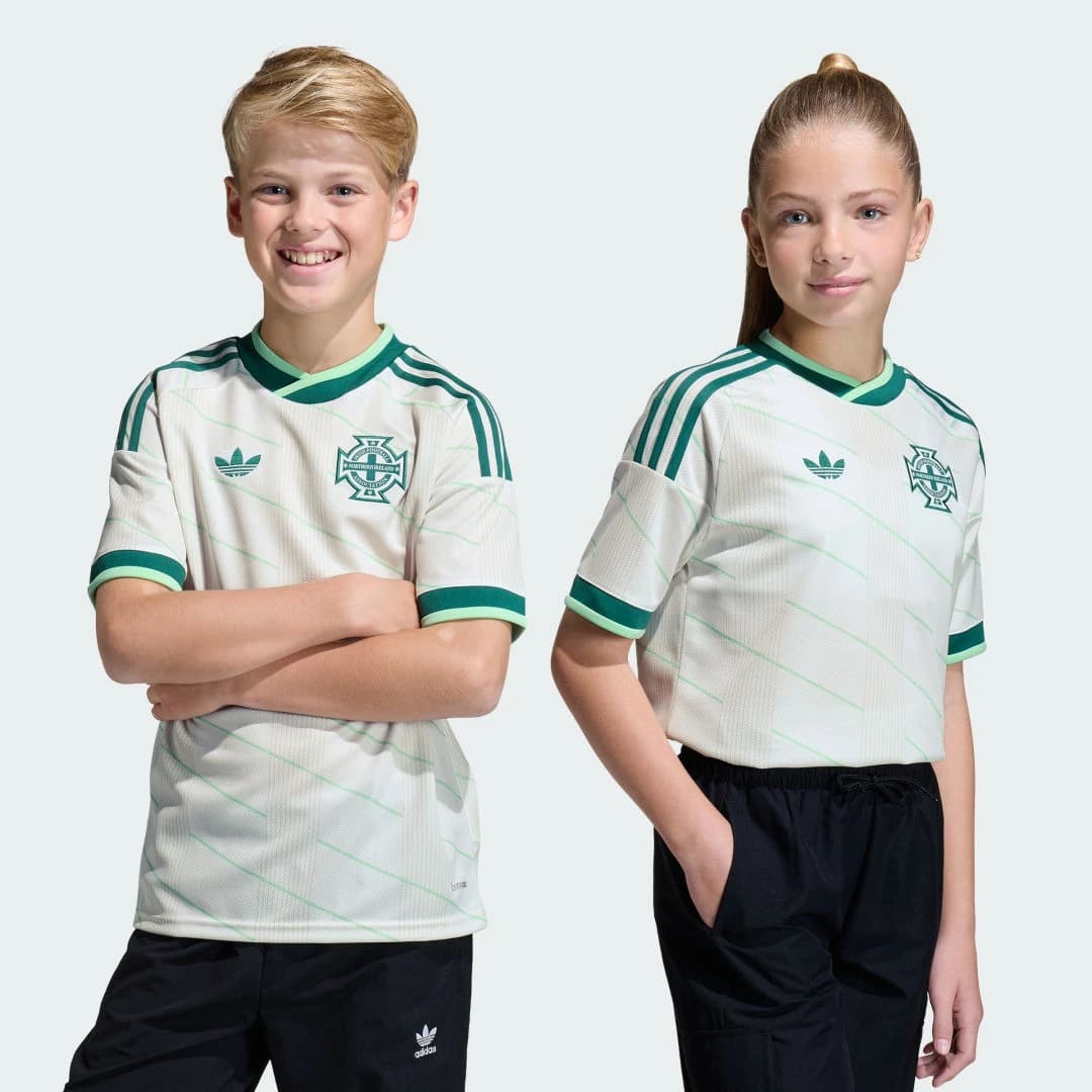 Adidas Maillot Irlande du Nord Extérieur 2026 - Enfant