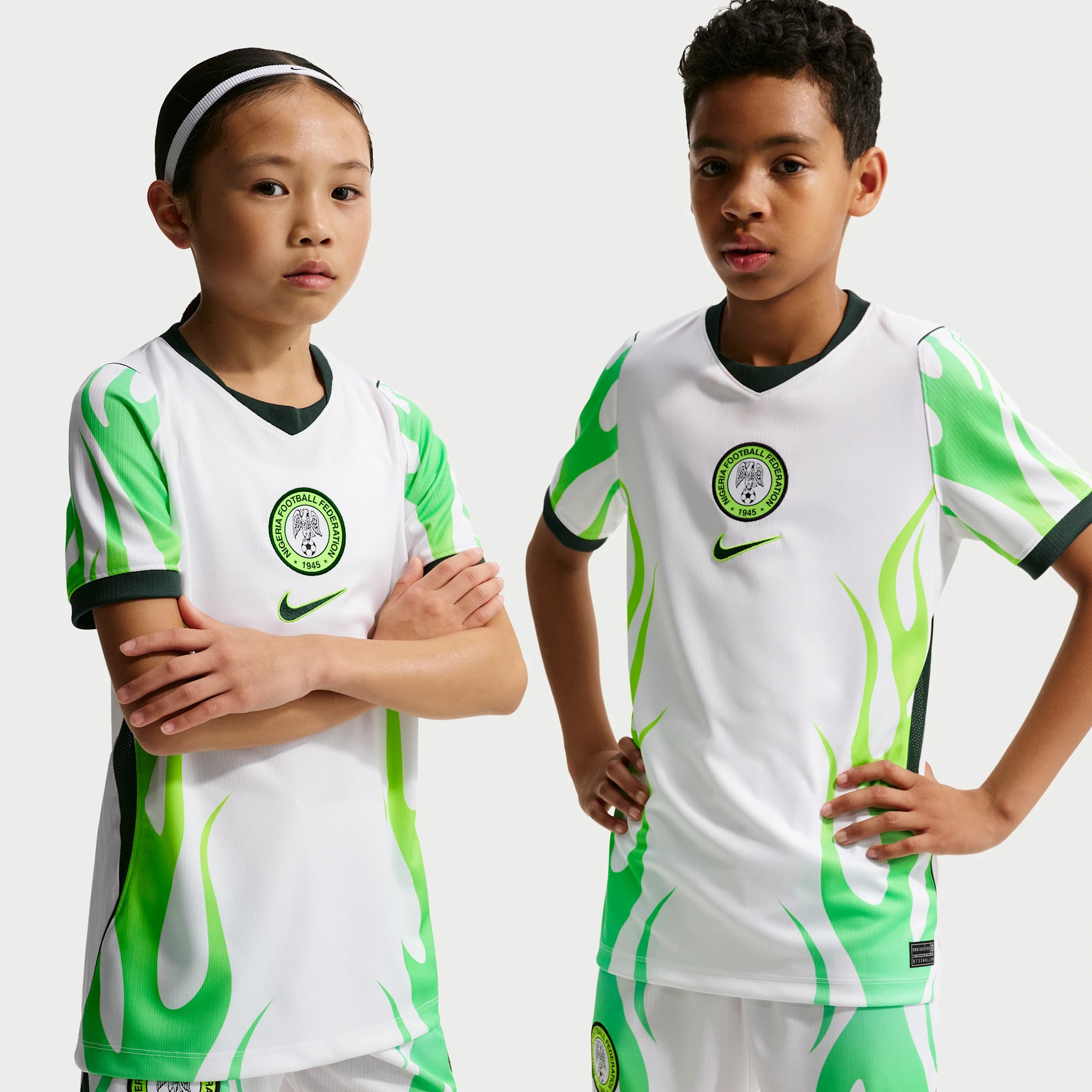 Nike Maillot Nigeria Extérieur 2026 - Enfant
