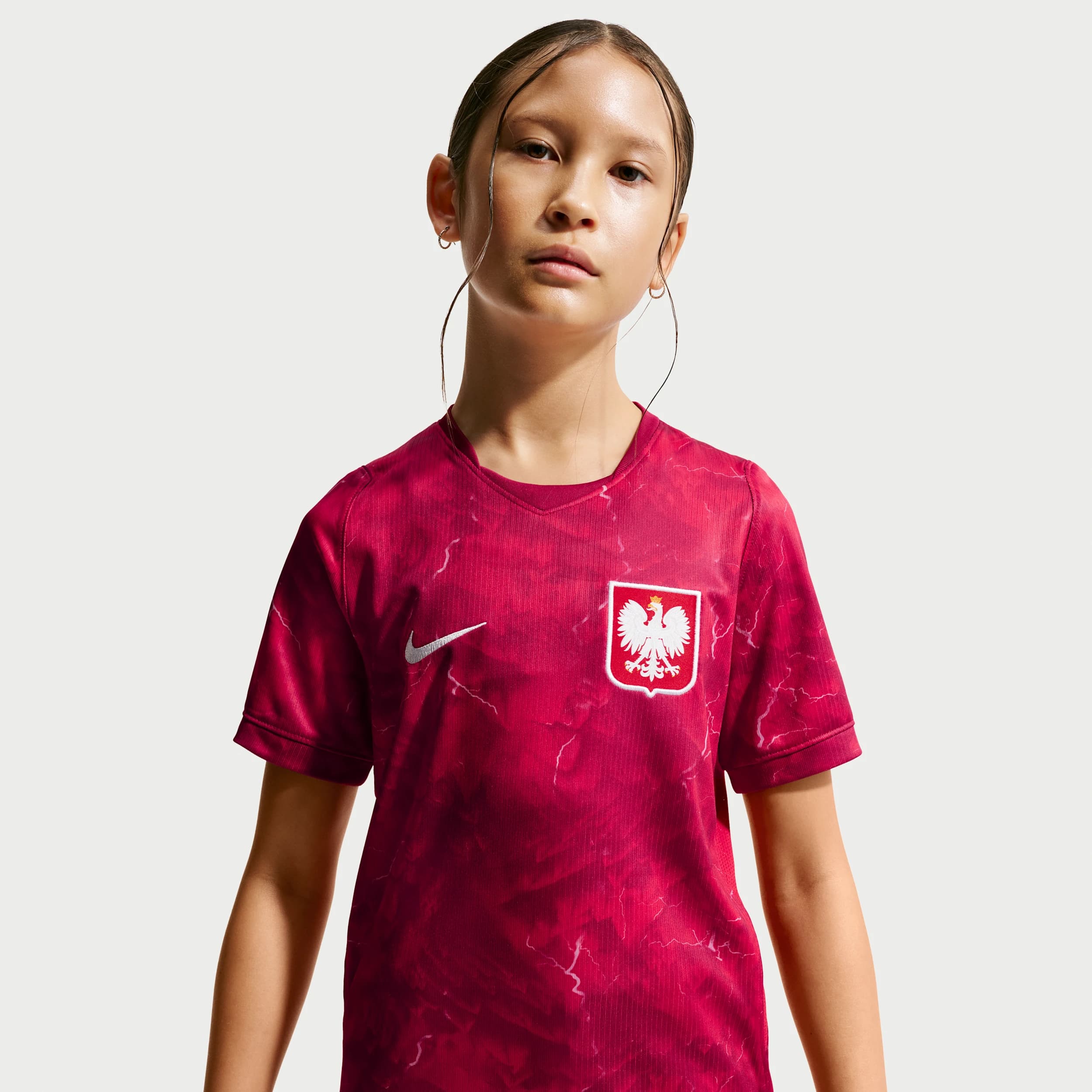 Nike Maillot Pologne Extérieur 2026 - Enfant