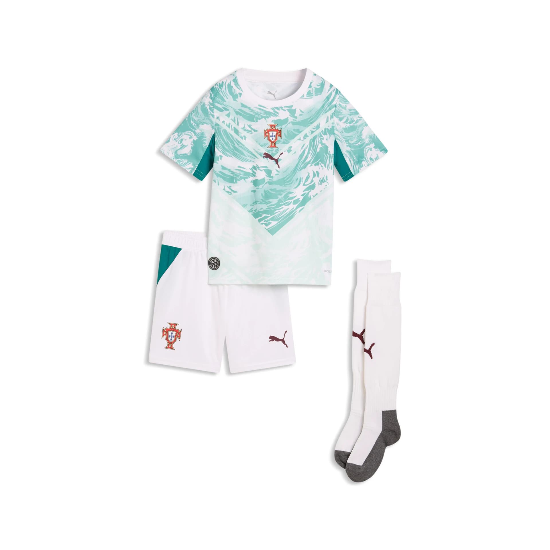 Puma Mini-Kit Portugal Extérieur 2026 - Junior