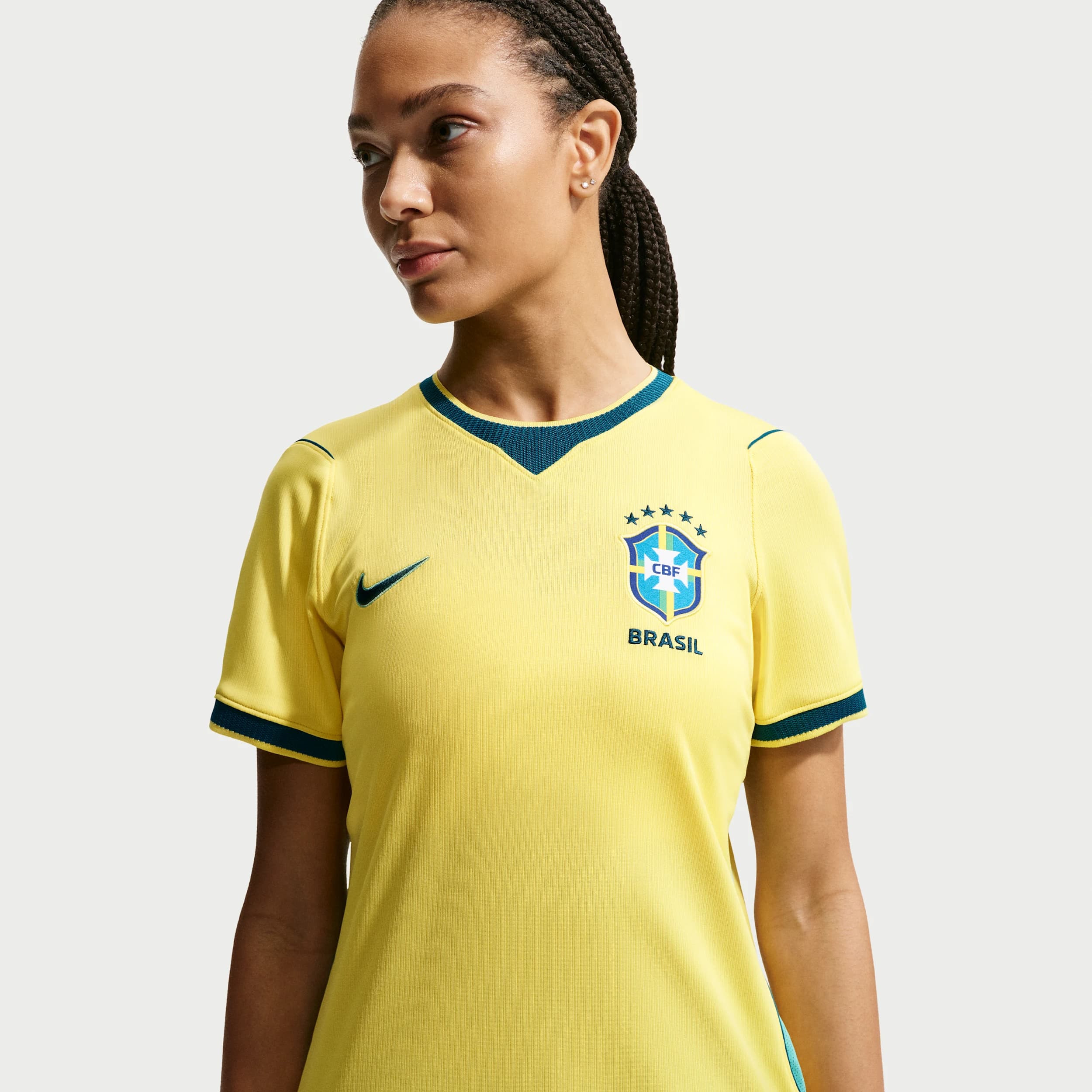 Nike Maillot Brésil Domicile 2026 - Femme
