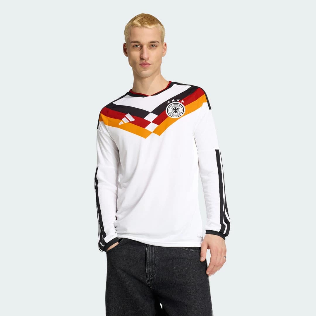 Adidas Maillot Allemagne Domicile Manches Longues 2026