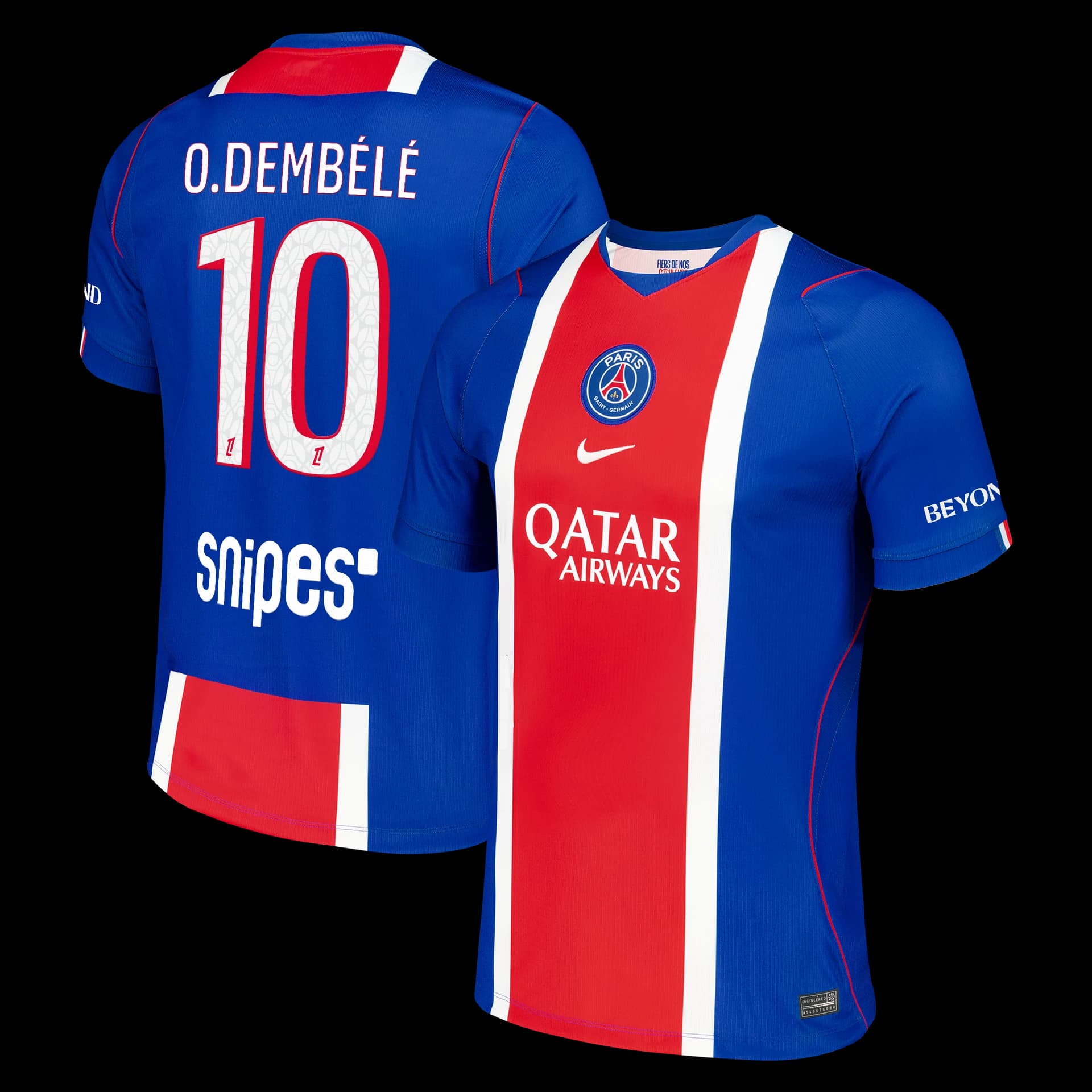 Nike Maillot PSG Domicile 2026/2027 - Ousmane Dembélé N°10