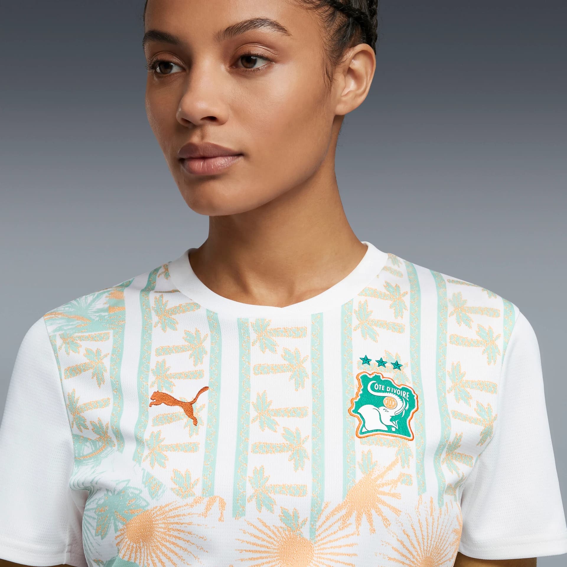 Puma Maillot Côte d'Ivoire Extérieur 2026 - Femme