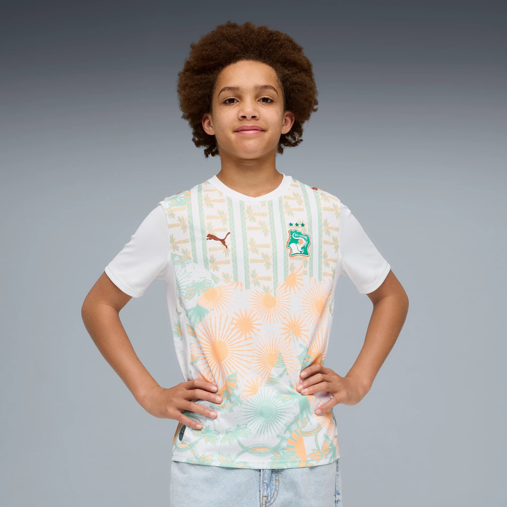 Puma Maillot Côte d'Ivoire Extérieur 2026 - Enfant